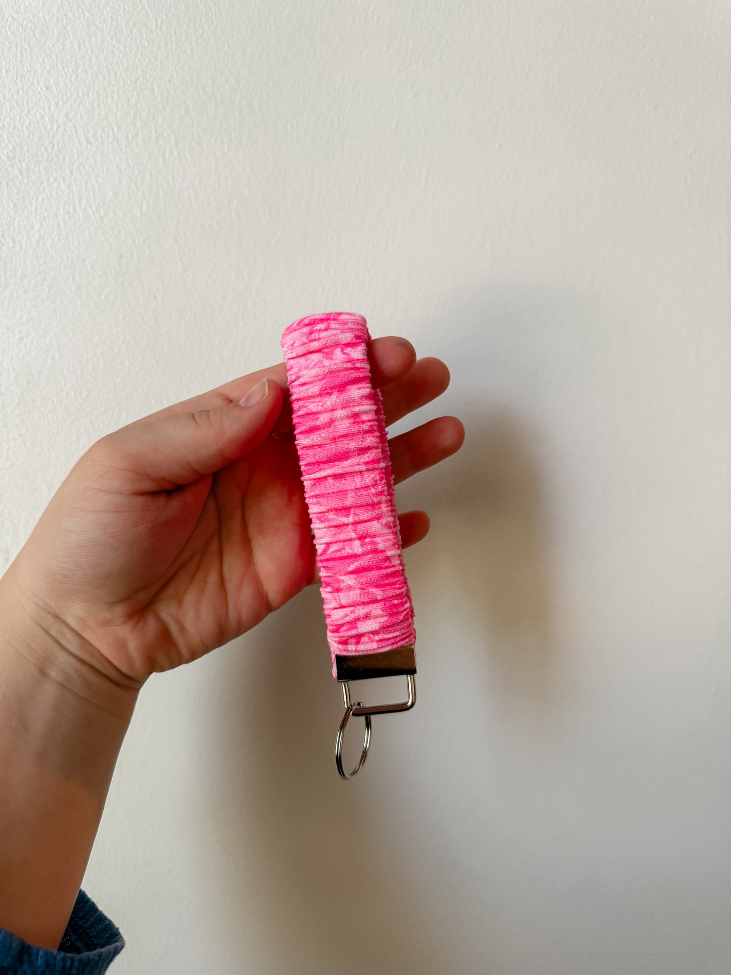 Pink Camo Wristlet