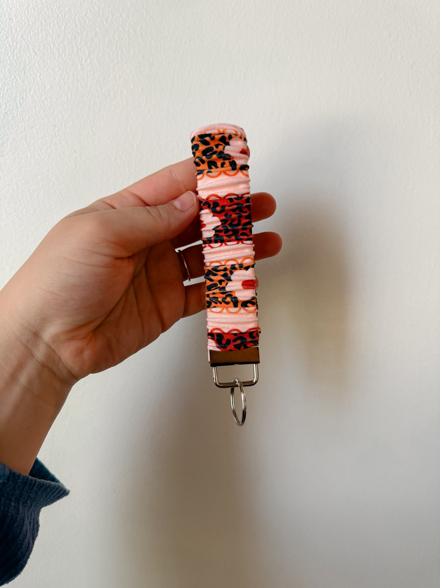 Cheetah Stripes Wristlet