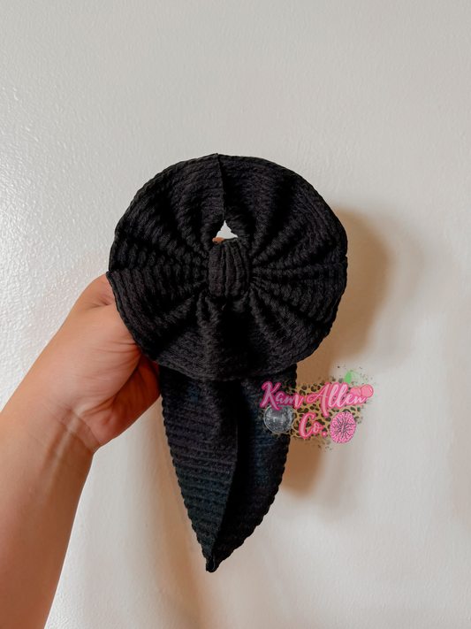Black waved