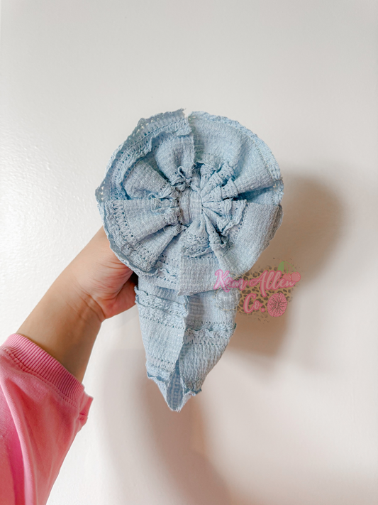 Blue Ruffles