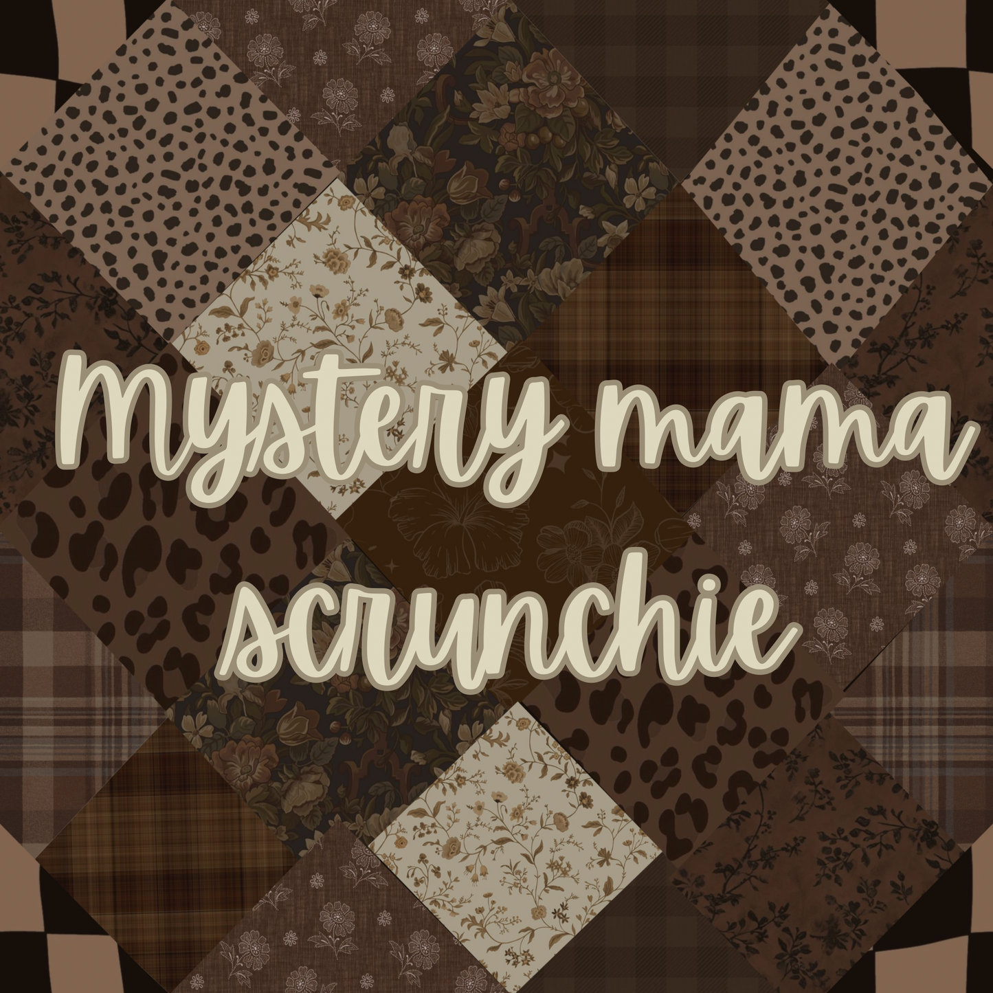 Mystery 4OJ scrunchie