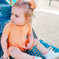 Sherbet Orange Velvet